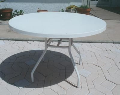 Cayman Line- Fiberglass Top Dining Tables