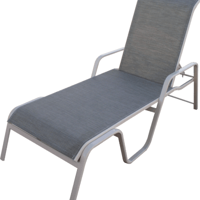 Bali 151.SL - Sled Base Chaise Lounge w/ Arms