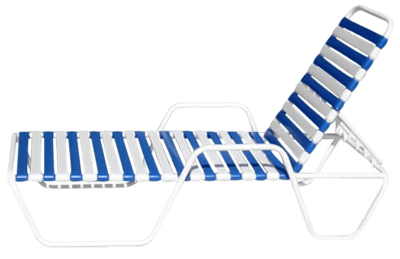 Cayman 150A.ST   Stackable Chaise Lounge w/Arms