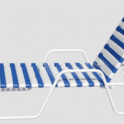 Cayman 150A.ST   Stackable Chaise Lounge w/Arms