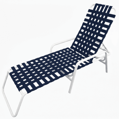 Bali 150.CST - Cross-Strap Stackable Chaise Lounge