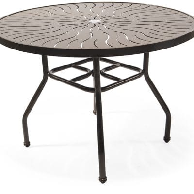 Cayman Line- Aluminum Top Tables
