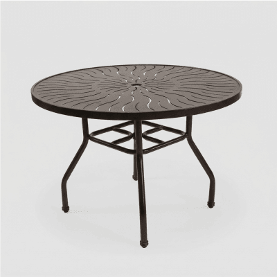 Cayman Line- Aluminum Top Tables