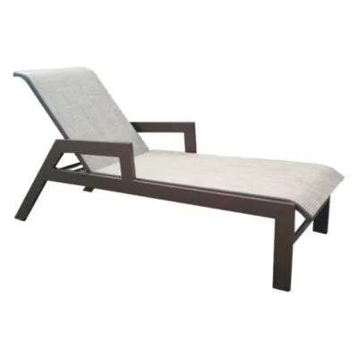Alpha 150.SL - Armed Chaise Lounge