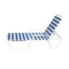 Cayman 150A.ST Stackable Chaise Lounge w_Arms