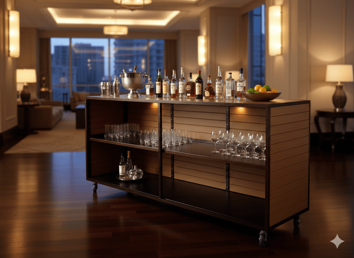 Ecowood - Two Tier Bar 3 Ecowood - Two Tier Bar - Image 3