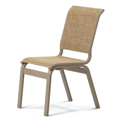 Aruba Sling Dining Height Armless Cafe Chair