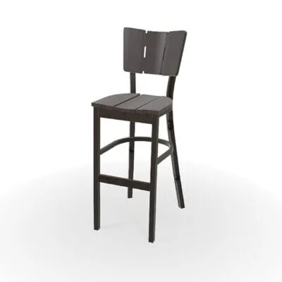 Avant MGP Aluminum Bar Height Stacking Chair