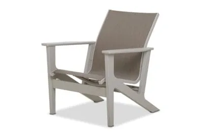 Wexler Sling Chat Height Arm Chair w/ MGP Arms