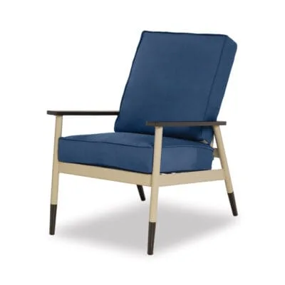 Welles Cushion Arm Chair w/ Welting