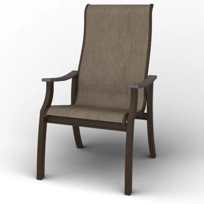 St. Catherine MGP Sling Supreme Arm Chair w/ Rustic Arms