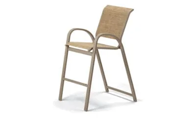 Aruba Sling Bar Height Stacking Cafe Chair