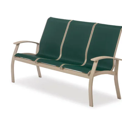 Belle Isle Sling Three-Seat Sofa