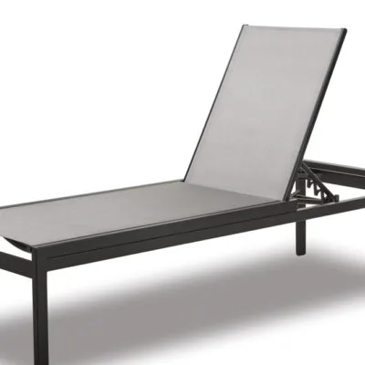 Kendall Sling Lay-flat Stacking High Bed Armless 18" Chaise
