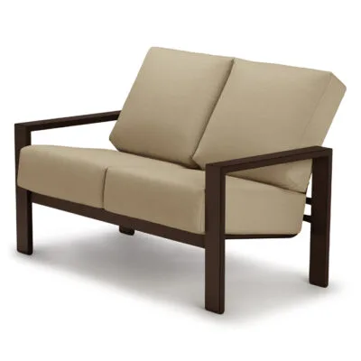 Larssen Cushion Collection Two-Seat Loveseat