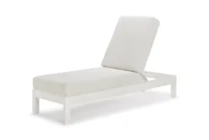 Leeward MGP Cushion Three Position Lay-flat Armless Chaise