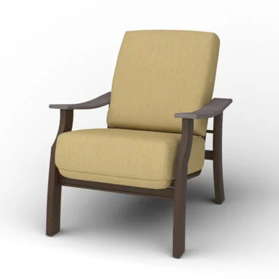 St. Catherine MGP Cushion Arm Chair w/ Rustic Arms