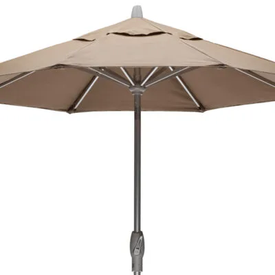Value Market Umbrella 7 1/2' Market Umbrella w/ Powdercoat Aluminum Frame and Push Button Tilt