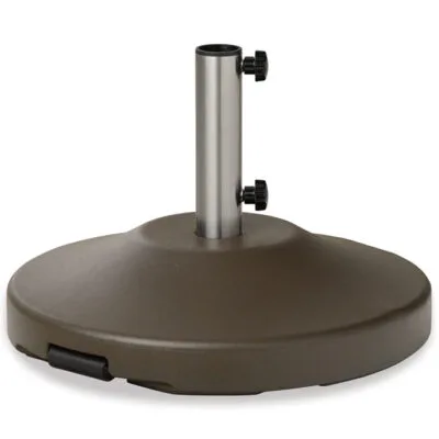 Umbrella Base & Accessories 21" Round Weighted Base w/ Wheels