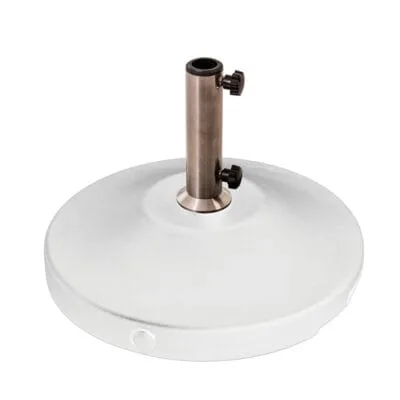 Umbrella Base & Accessories 24" Round Weighted Base w/ Wheels