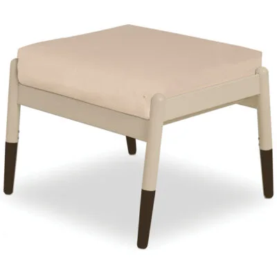 Welles Cushion Ottoman no Welting