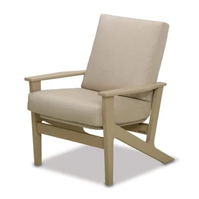Wexler Cushion Chat Height Arm Chair w/ MGP Arms