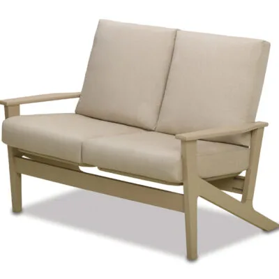 Wexler Cushion Chat Height Loveseat w/ MGP Arms