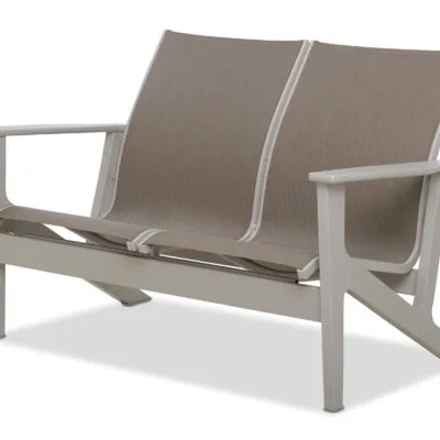 Wexler Sling Chat Height Loveseat w/ MGP Arms