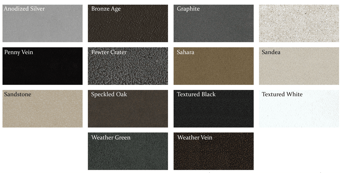 Frame Finishes