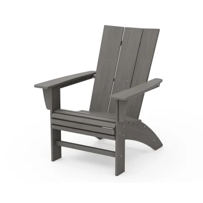 curvedDriftwood | Modern Curveback Adirondack Chair