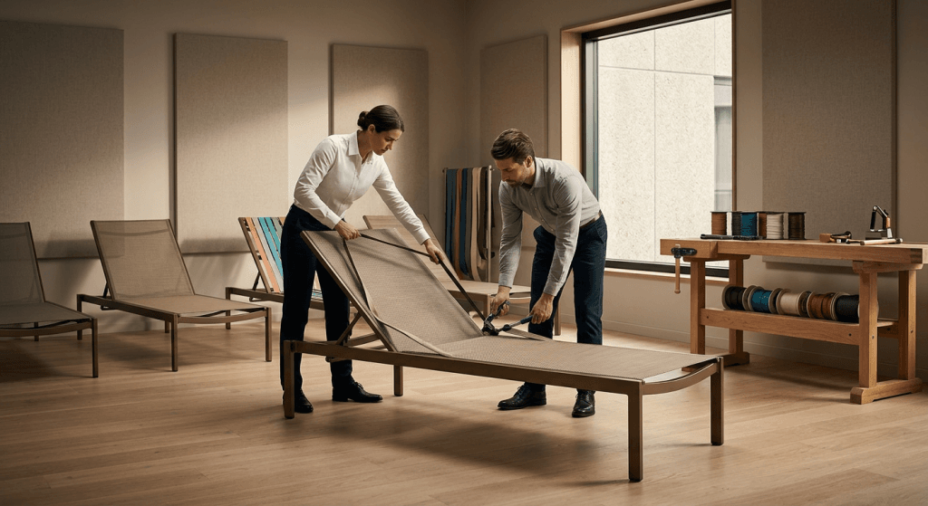 Chaise Lounge Reslinging: 4 Essential Steps 6 Chaise Lounge Reslinging