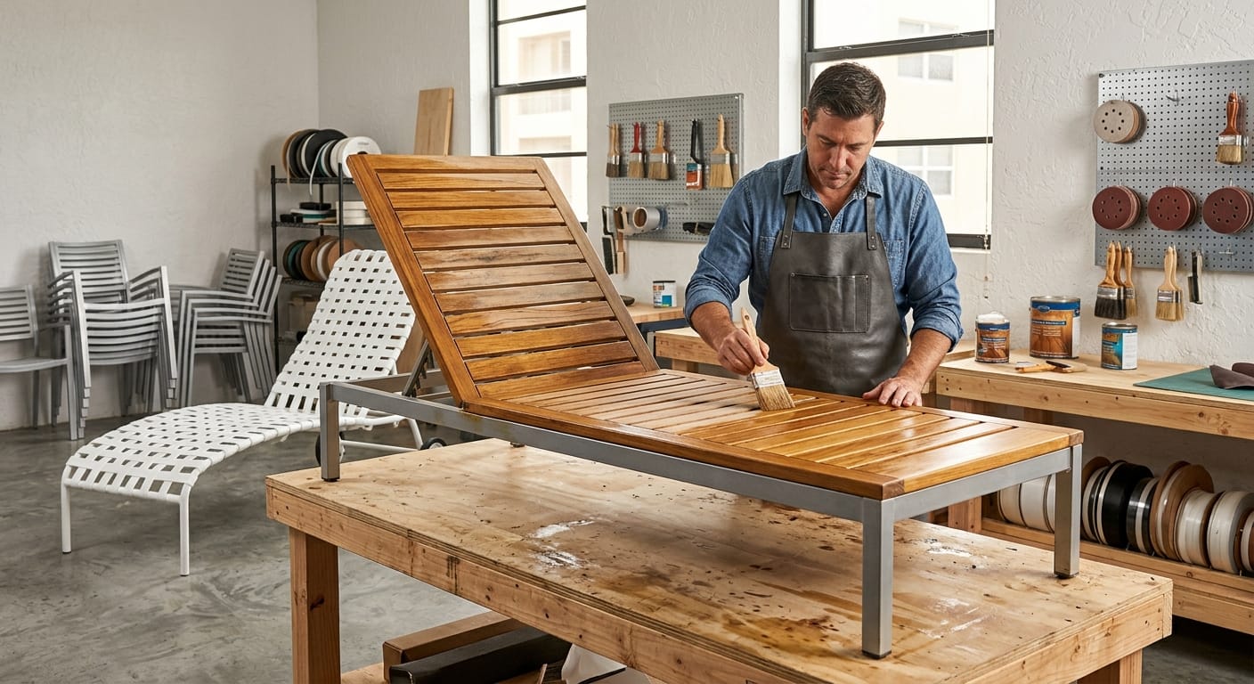Outdoor Furniture Refinishing