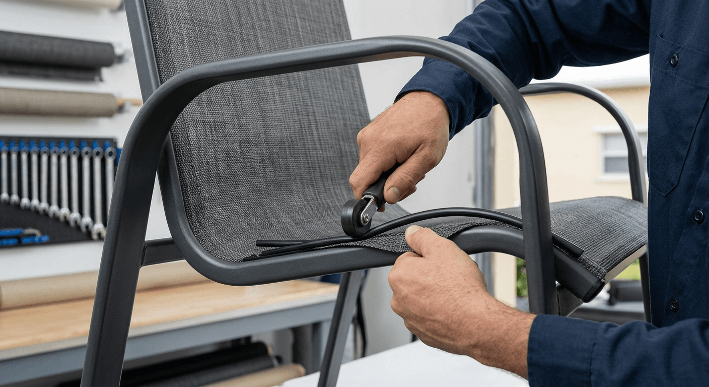 Patio Chair Reslinging South Florida: 5 Ultimate Fixes 4 Patio Chair Reslinging South Florida: 5