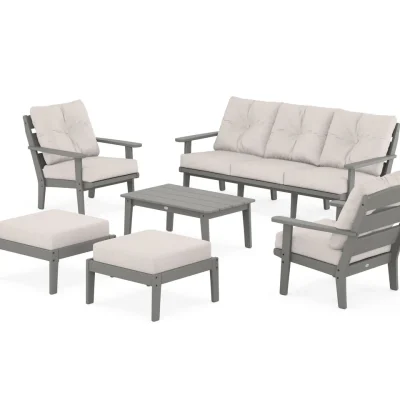 Lakeside 6-Piece Lounge Sofa Set