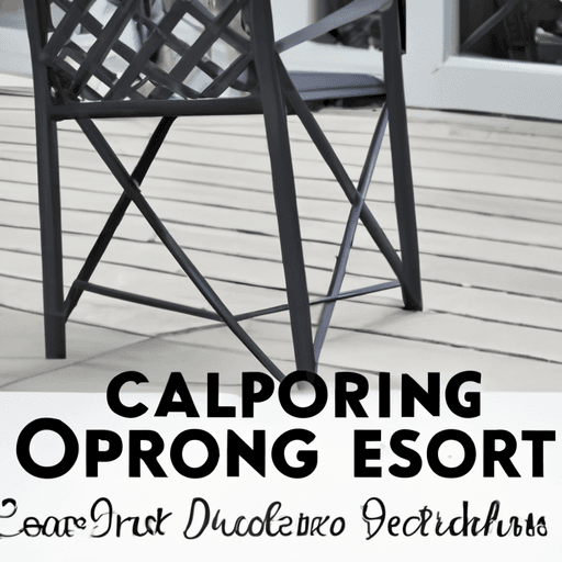Outdoor Chair Repair