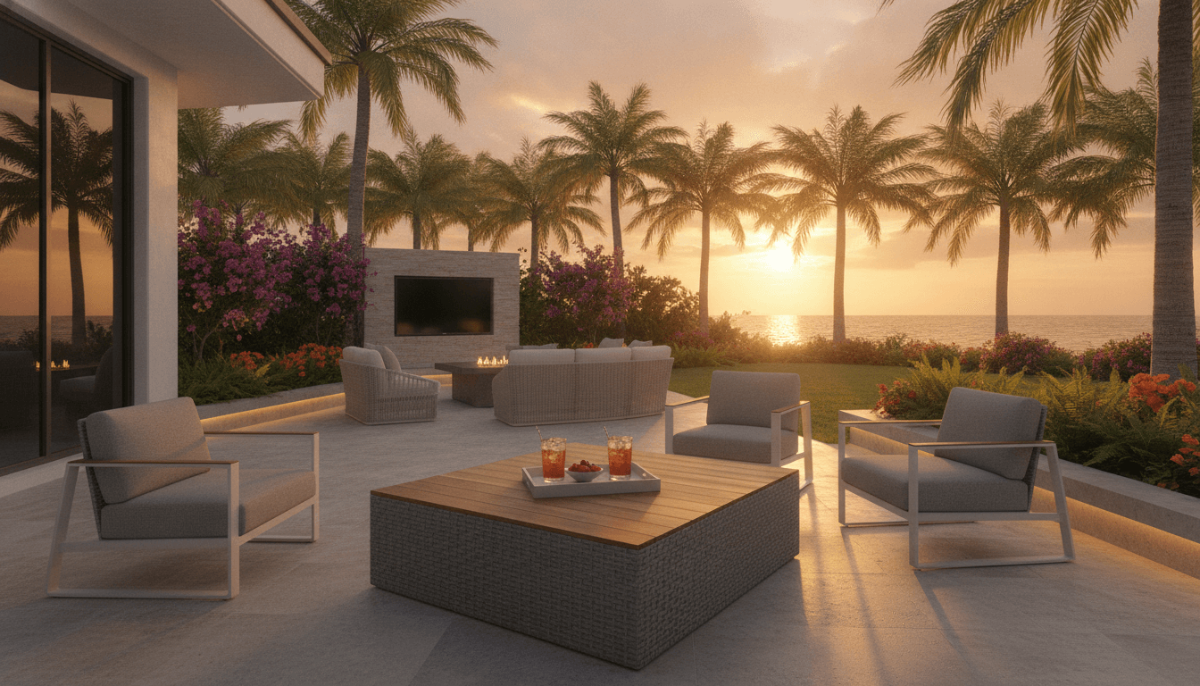 Outdoor Ottomans