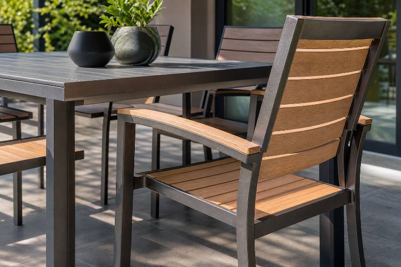 Outdoor Dining Chairs: 7 Ultimate Styles for Pompano... 4 Stylish and durable Outdoor Dining Chairs on a Pompano Beach balcony