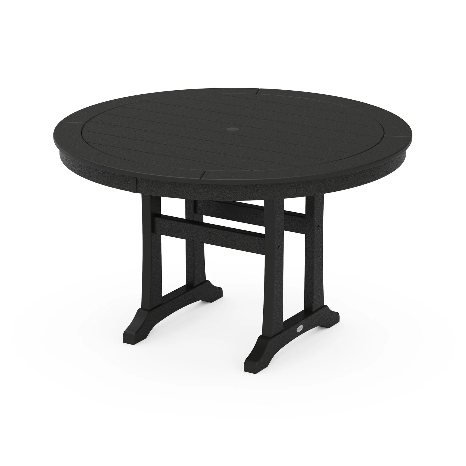 Nautical Trestle 48" Round Dining Table 4 Nautical Trestle 48" Round Dining Table - Image 2