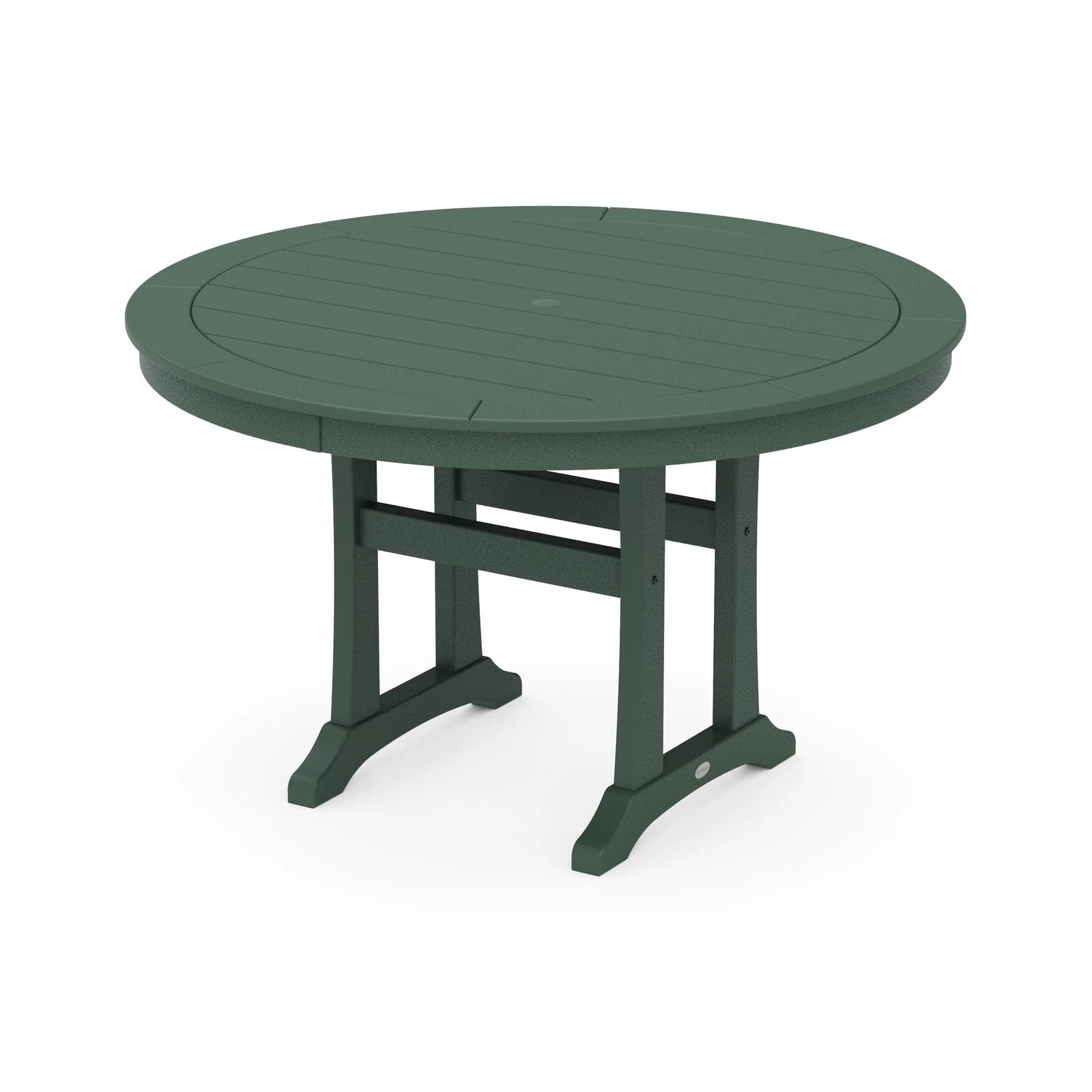 Nautical Trestle 48" Round Dining Table 6 Nautical Trestle 48" Round Dining Table - Image 4
