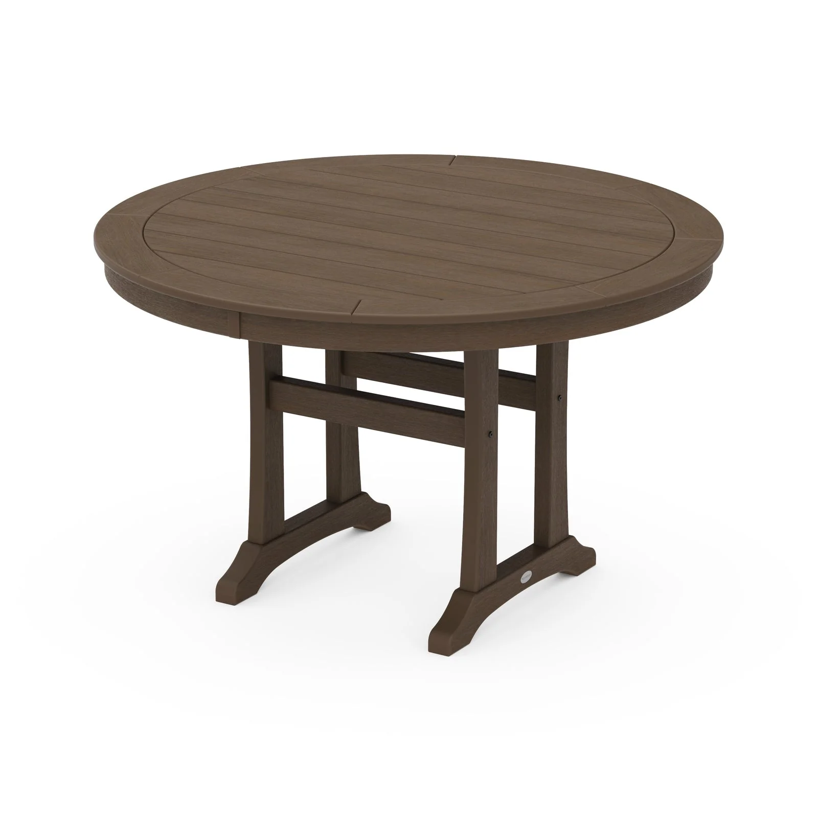 Nautical Trestle 48" Round Dining Table 7 Nautical Trestle 48" Round Dining Table - Image 5
