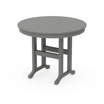 36" Round Farmhouse Dining Table