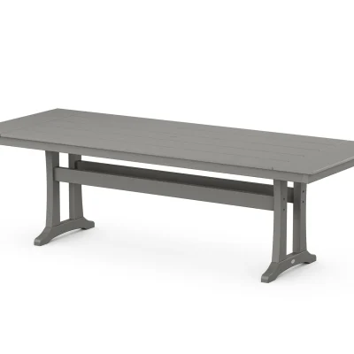 Farmhouse Trestle 38" x 96" Dining Table