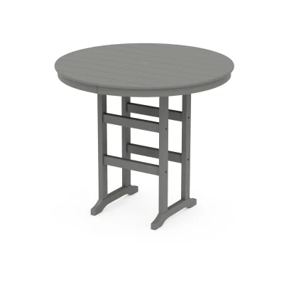 48" Round Farmhouse Bar Table