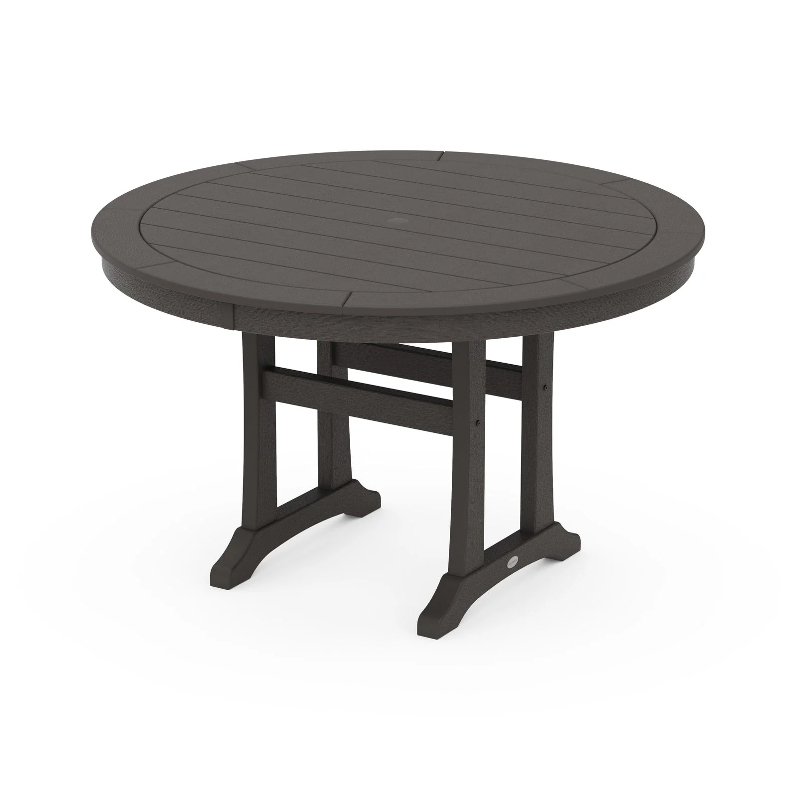 Nautical Trestle 48" Round Dining Table 13 Nautical Trestle 48" Round Dining Table - Image 11