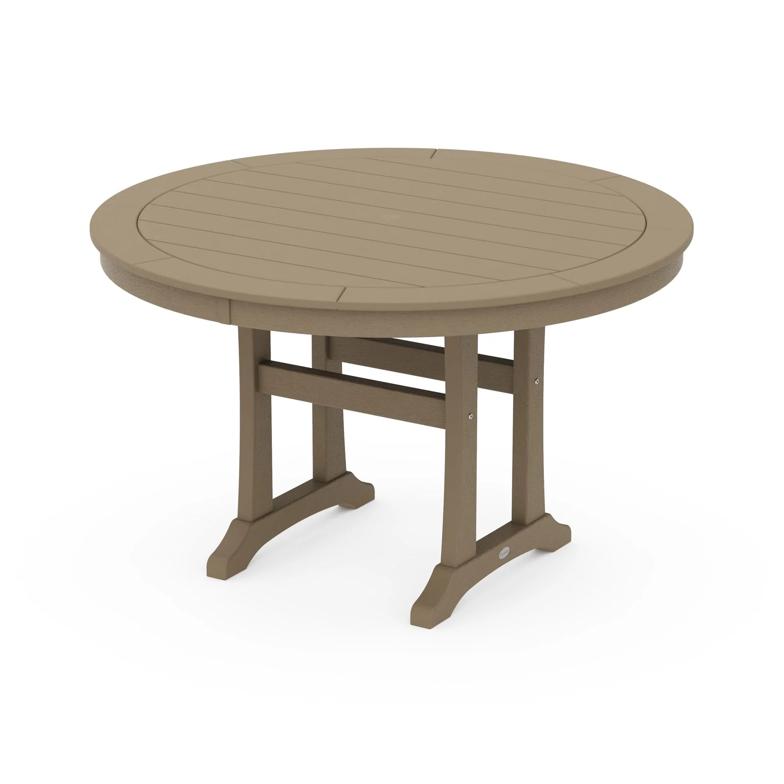 Nautical Trestle 48" Round Dining Table 14 Nautical Trestle 48" Round Dining Table - Image 12