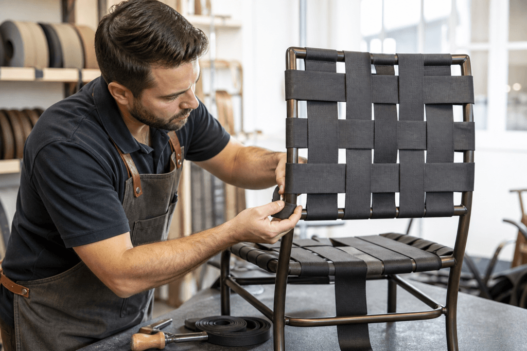 Commercial Chair Re-strapping