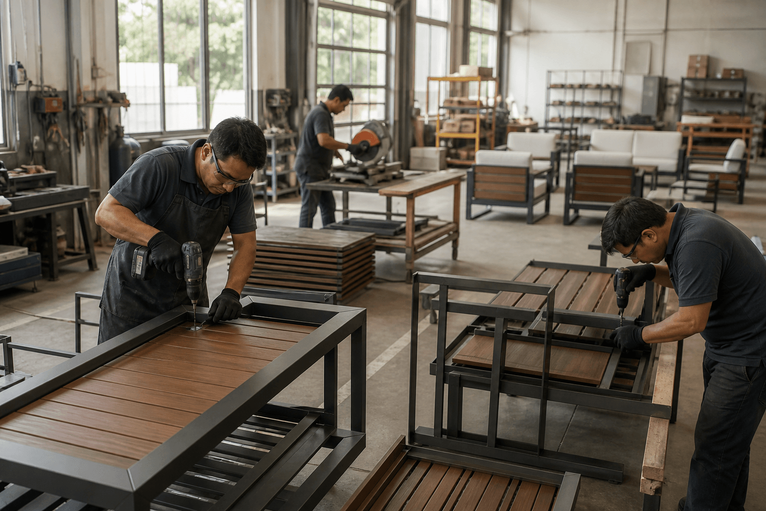 Custom Outdoor Furniture Process