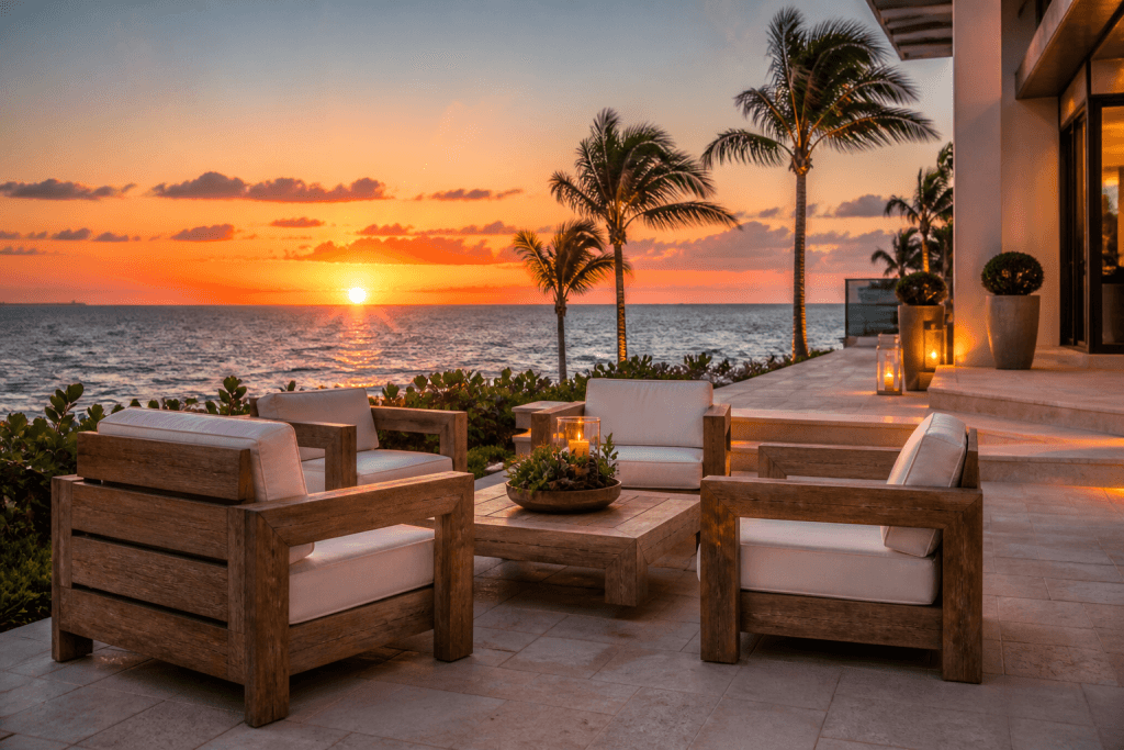 Eco-Wood Outdoor Seating