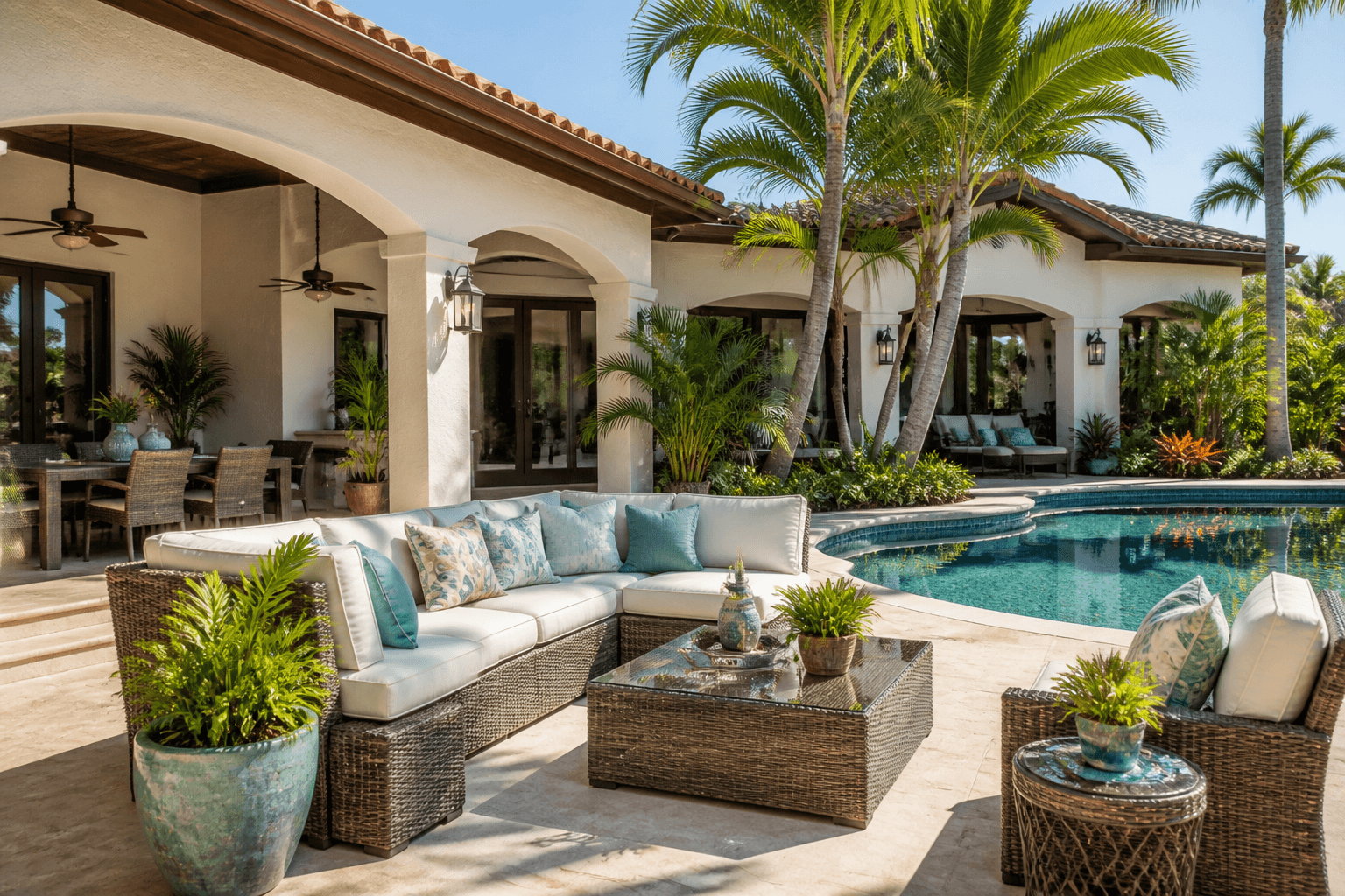 South Florida Outdoor Maintenance for a beautiful patio