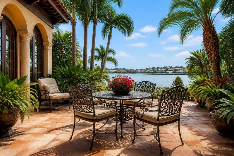 Classic Wrought Iron vs Aluminum Decor for Florida Homes